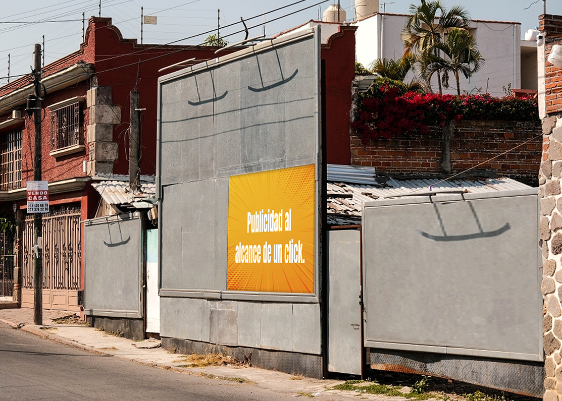 Valla publicitaria, La Pradera, Cuernavaca